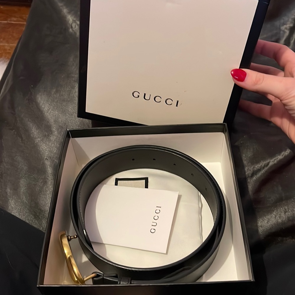 Gucci belt new with receipt